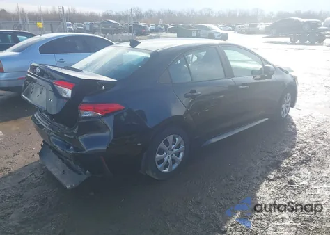 2021 Toyota Corolla Le from USA, damaged, VIN 5YFEPMAE8MP159685
